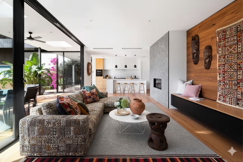 Spacious family home with garden